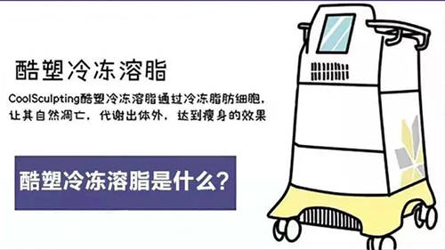 塑酷冷冻溶脂原理漫画图