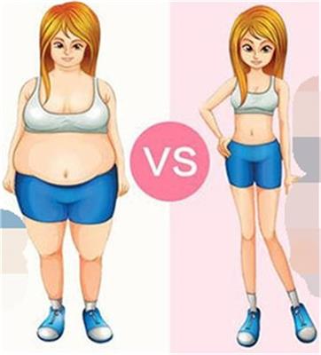全身减肥前后漫画图