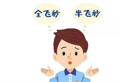 全飞秒半飞秒卡通图