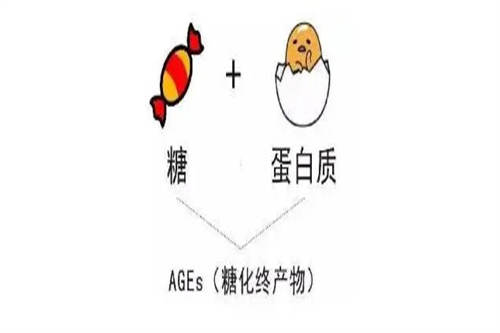 糖化终产物原理图