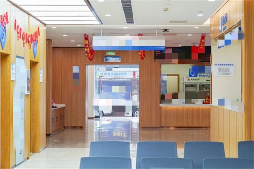 成都普瑞眼科医院休息区