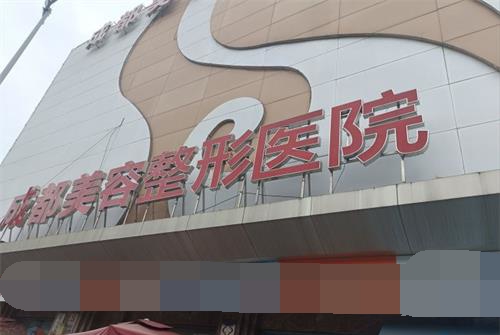 成都美容整形医院门头
