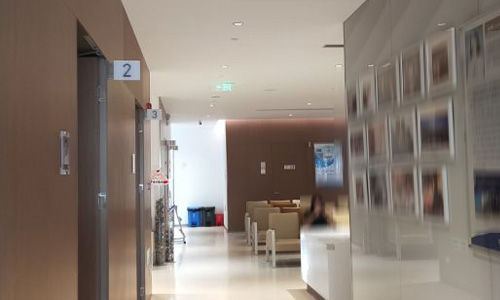 北京希玛林顺潮眼科医院走廊