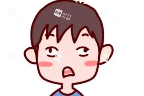 斜视卡通图