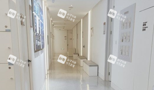 成都八大处整形医院走廊示意图