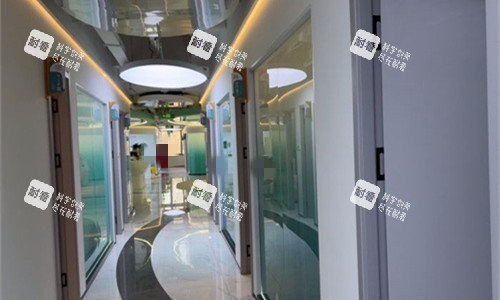 青岛美途医疗美容走廊图