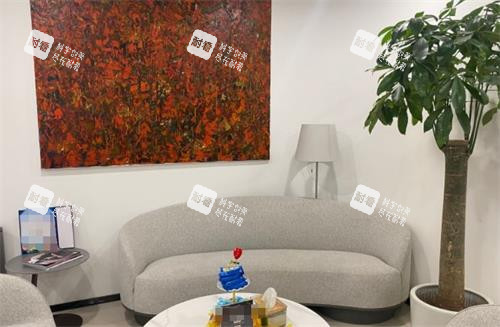 北京丰联丽格医疗美容等候区一角
