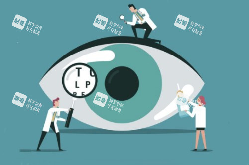 眼睛治疗卡通图