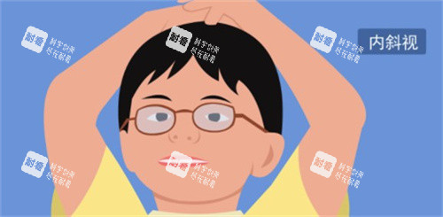 斜视动画图
