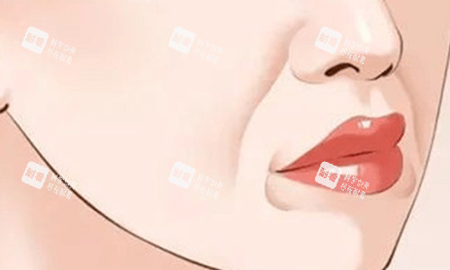 嘴角嘟嘟肉卡通图