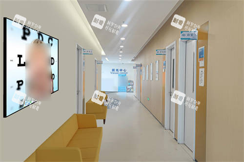 南通江河泽明眼科医院诊室走廊环境图