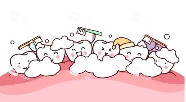 保护儿童牙齿动画图