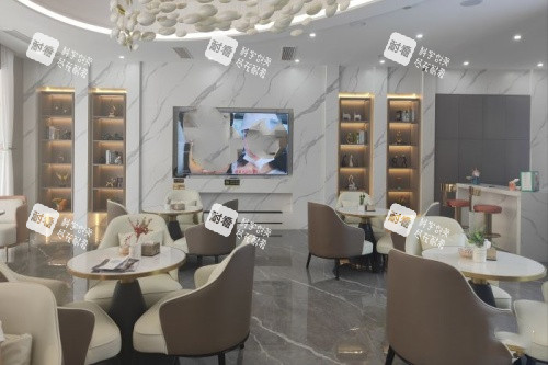 成都纯曦整形候诊区