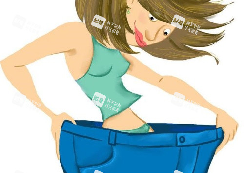 肚子抽脂漫画示意图