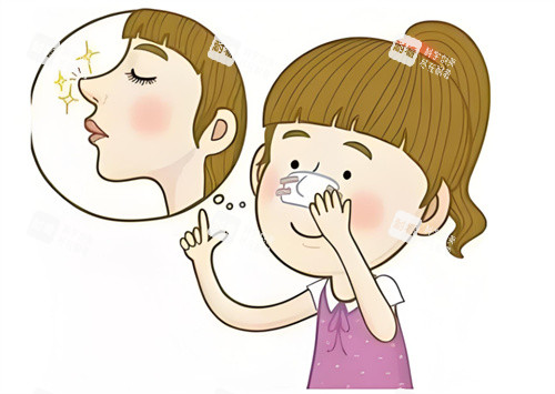 隆鼻修复恢复图 隆鼻修复恢复图