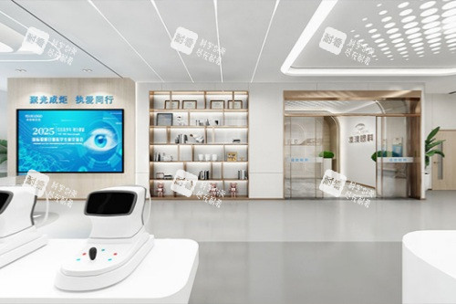 西安凌渡眼科医院大厅