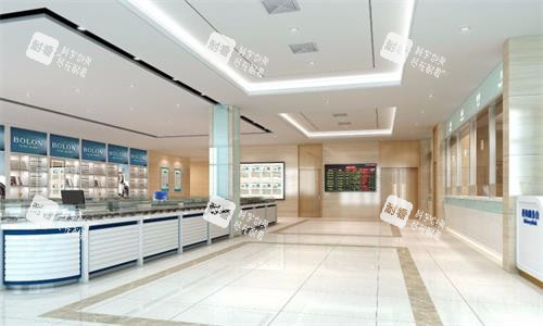 西安华厦眼科医院大厅图