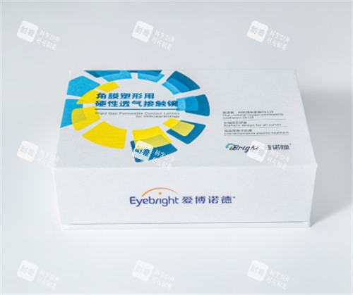普诺瞳角膜塑形镜外包装图