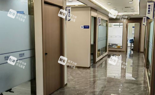 兰州碧莲盛植发走廊环境图