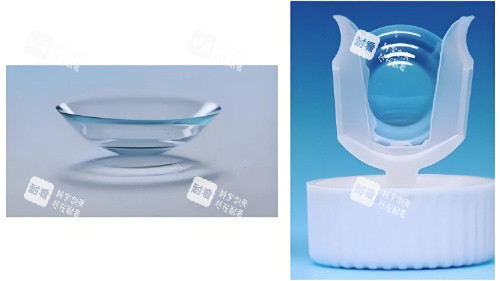 巩膜镜实拍 巩膜镜实拍