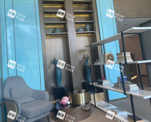 北京漾格医疗美容大厅休息区一角