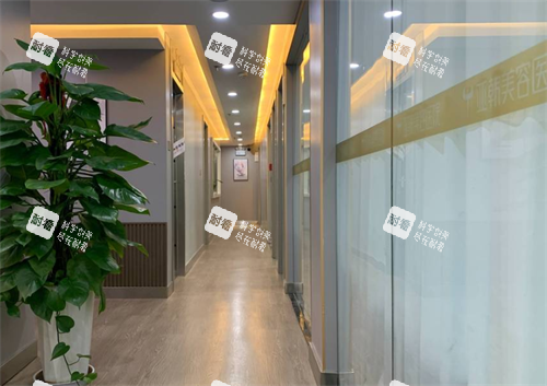 兰州华美整形过道区