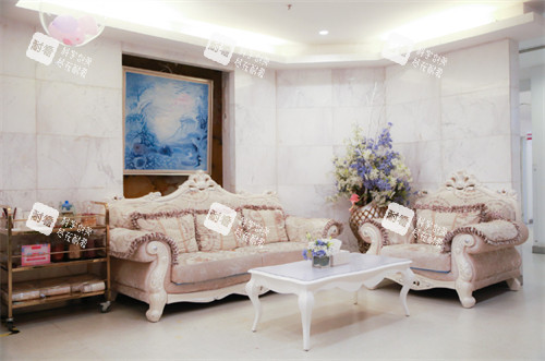 成都美莱整形休息区一角环境图一览