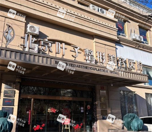 北京叶子整形医院门头