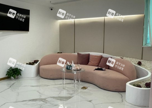 贵阳利美康医美整形休息等候区环境