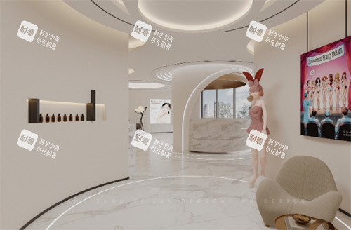 广州壹加壹医疗美容大堂等候区 广州壹加壹医疗美容大堂等候区