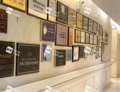 北京圣嘉新整形荣誉墙环境图 北京圣嘉新整形荣誉墙环境图