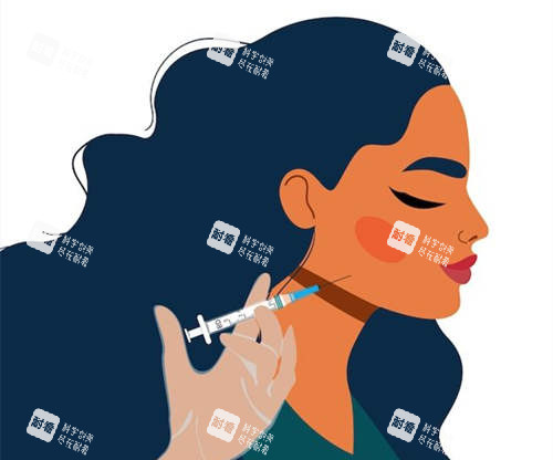 注射美容卡通图 注射美容卡通图