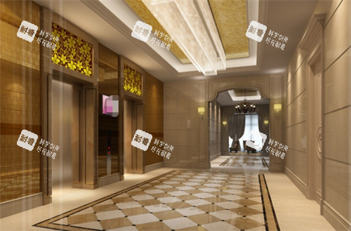 太原华美整形医院电梯口