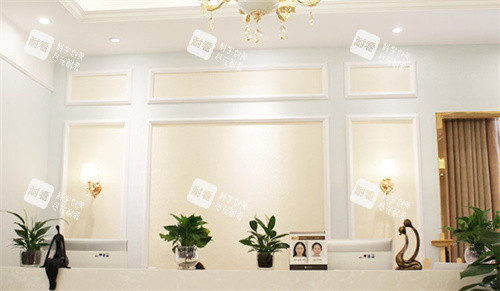 杭州健丽医美二楼服务台