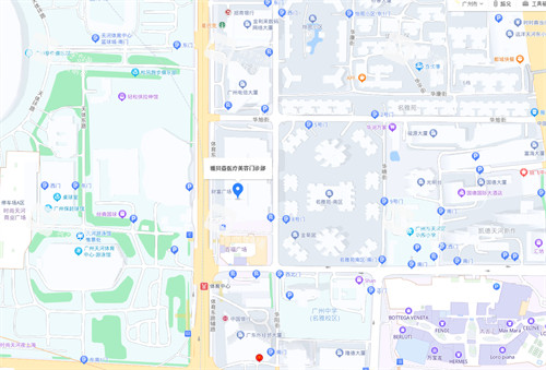 广州雅贝壹医疗美容门诊地图位置