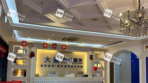 成都大麦植发前台图