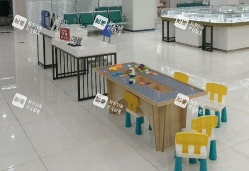 合肥东南眼科儿童娱乐区示意图