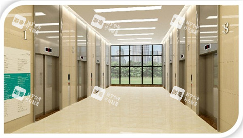 成都东篱整形医院电梯间环境一览图