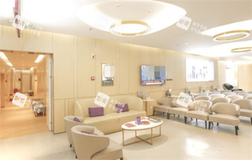 重庆华美整形院内的休息区