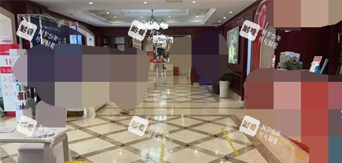 北京华韩整形大厅内部