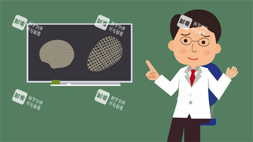 颅骨修复材料的对比动画图