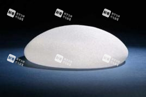 曼托圆形假体实物示意图