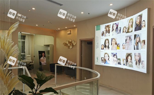 广州米伦整形二楼展示区