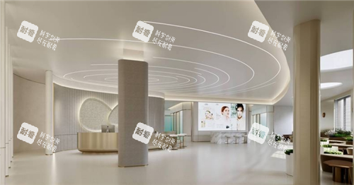 重庆米兰柏羽时光整形大厅环境图