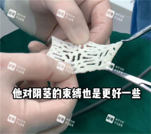 阴茎生物补片材料样子