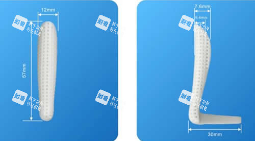 不同形状的隆鼻材料