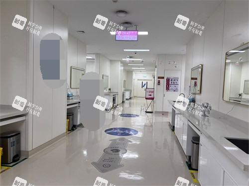 西安国际医学中心医院整形医院走廊