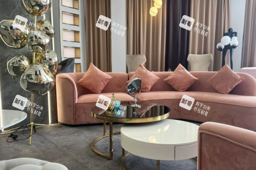 百色华美整形等待区示意图