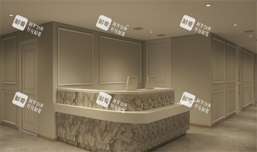 南昌颜咖医疗美容前台图