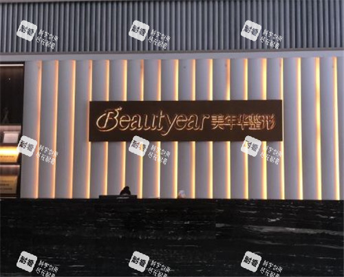 恩施美年华整形logo墙 恩施美年华整形logo墙